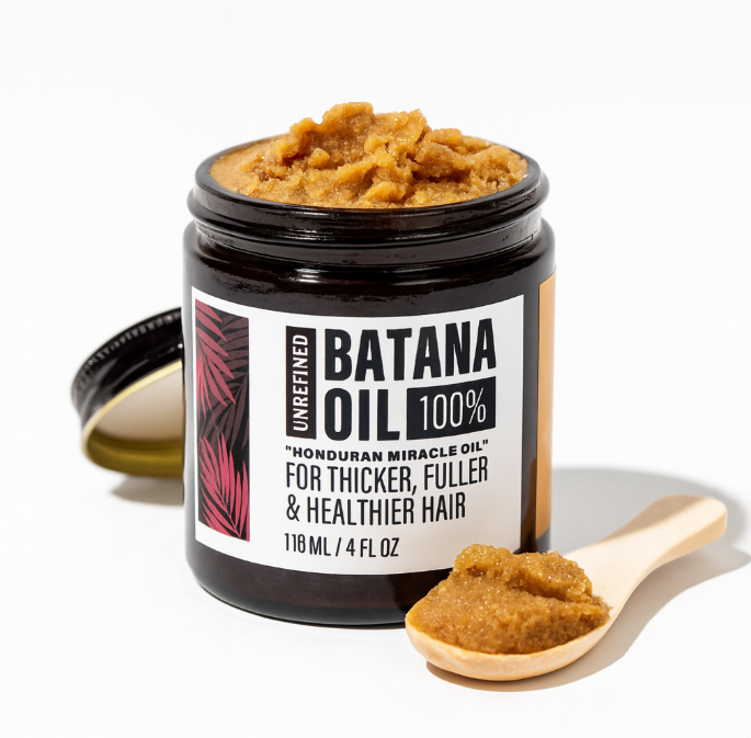Thicker Fuller Hair โ 100% Unrefined Batana Oil